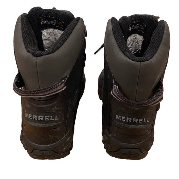 Mettle Winter Chameleon tHERMO 8 Waterproof Hicking Black Boots Vibram Sole 6us - Picture 4 of 6